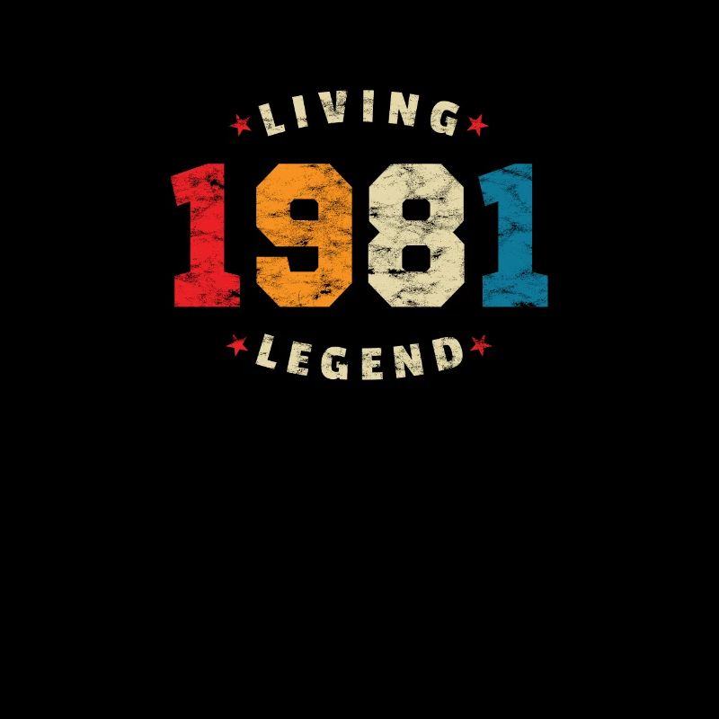 1981 Birthday Retro Living Legend