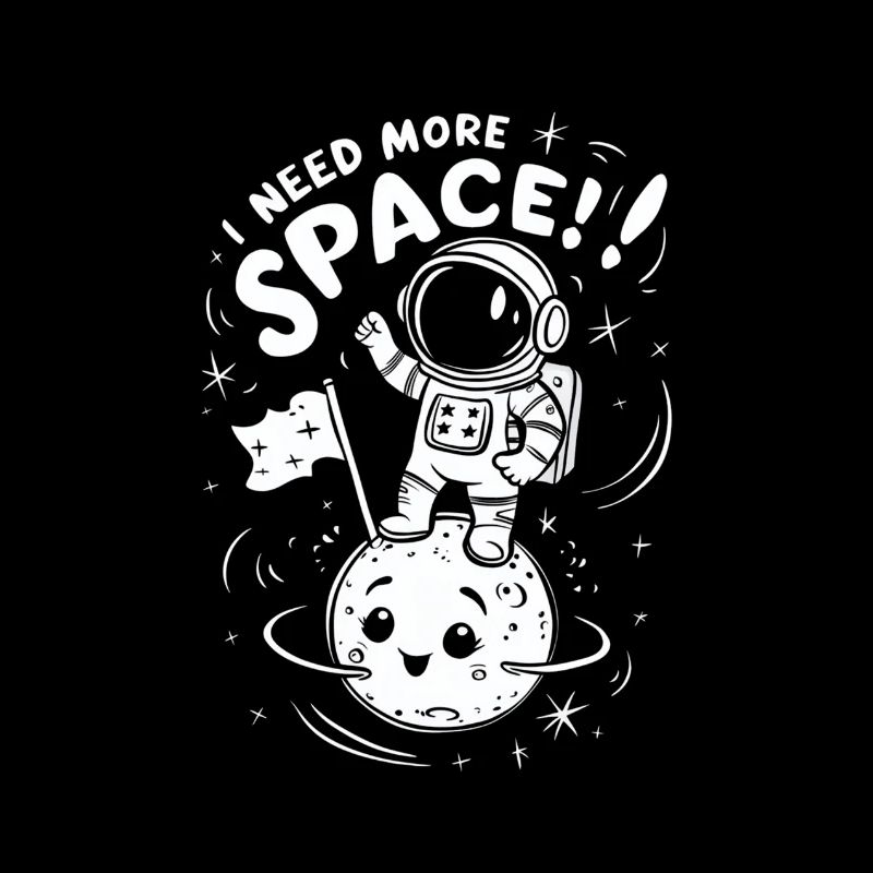 Besoin de plus d’astronaute drôle de l’espace