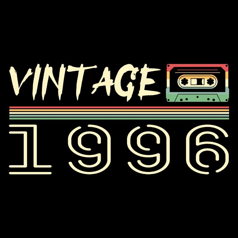 1996 Original 1996 Retro-Geburtstagsgeschenk 1996