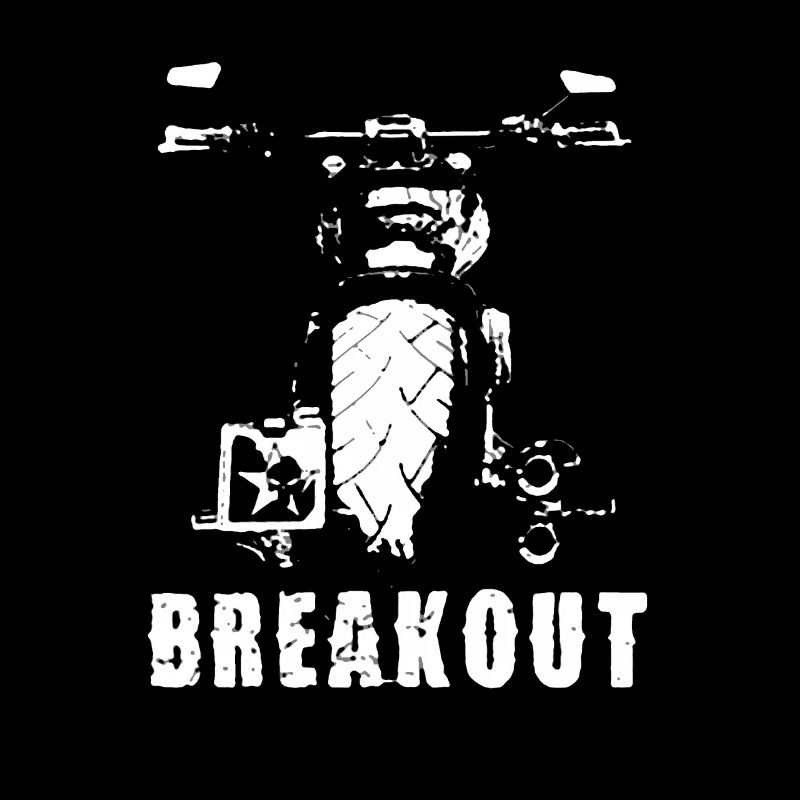 Breakout Motorcycle Vintage Biker Chopper Softail