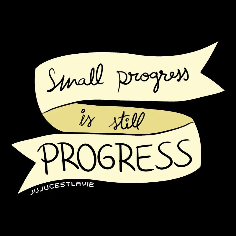Small progress is PROGRESS