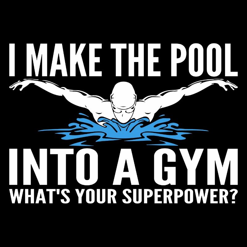 I Make The Pool Into A Gym - Funny
