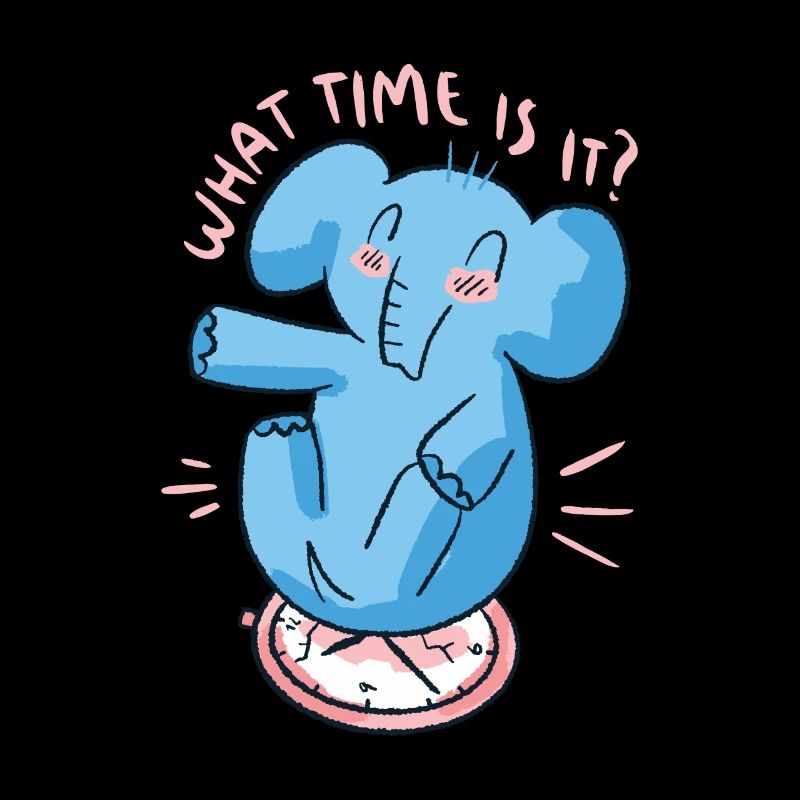 Elefant Uhr
