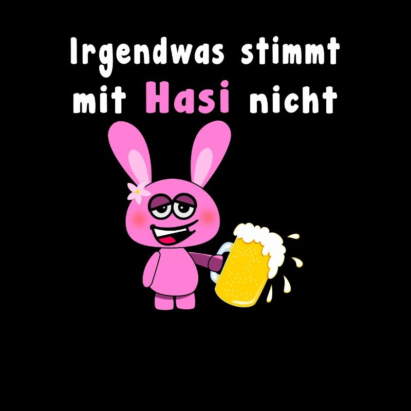 Something Is Wrong With Hasi Pink Drunken Rabbit