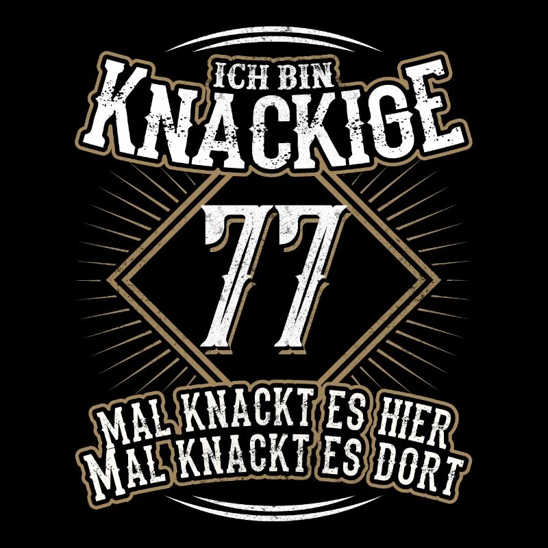 77. Geburtstag Lustig Geschenk