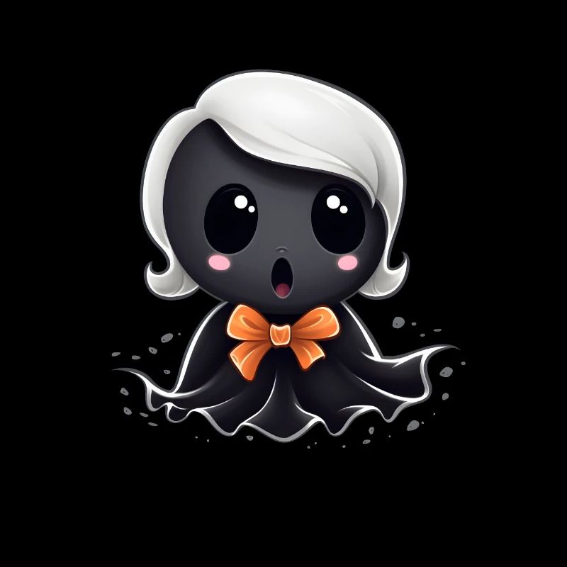 Kawaii Vampiric Ghost Figurine