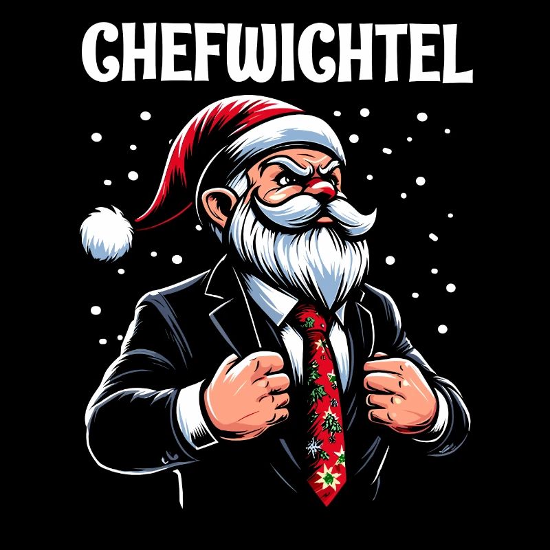 Gnome de Noël en chef