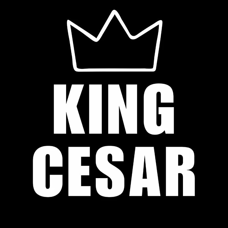 King Cesar Crown Shirt – Name Starting with C