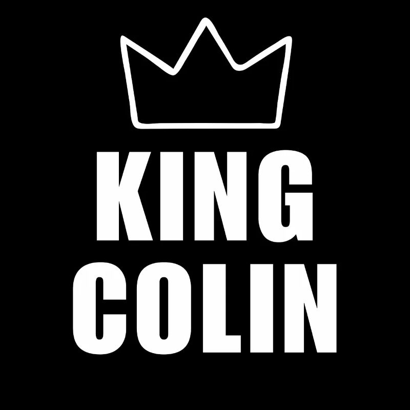 King Colin Crown Shirt – Name beginnt mit C