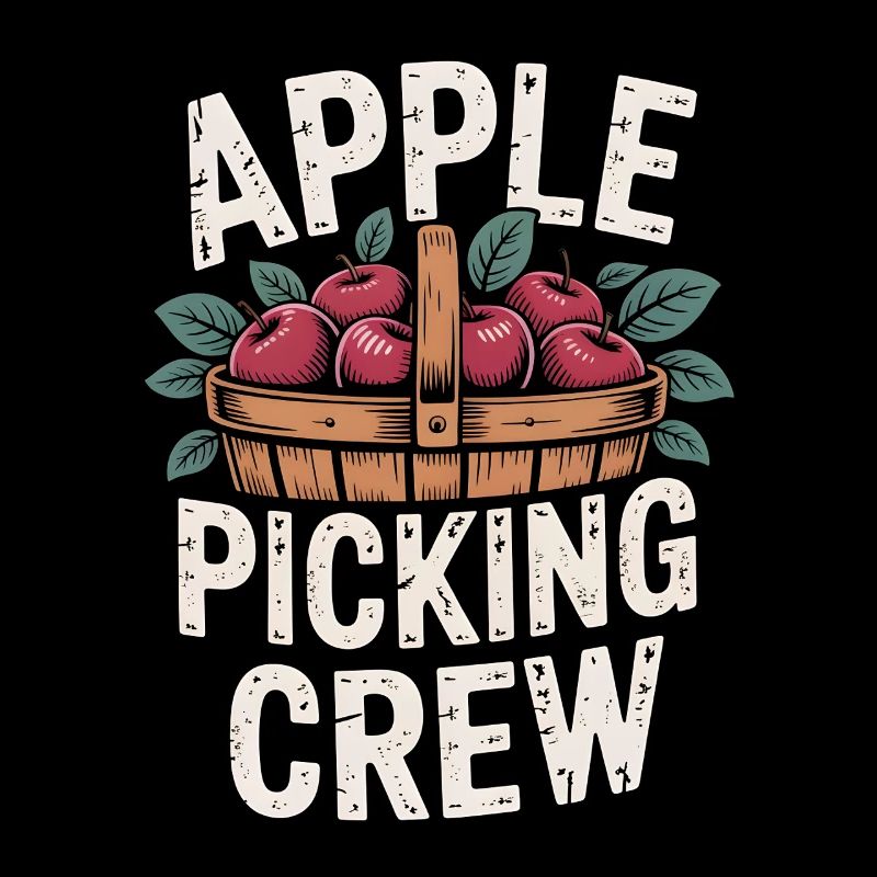 Apple Picking Crew Fall Autumn Apple Picking