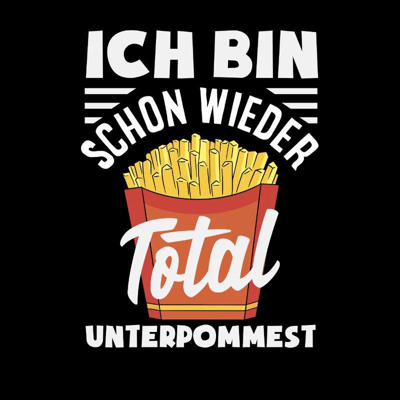 Totally underpommest encore une fois – blague sur les frites