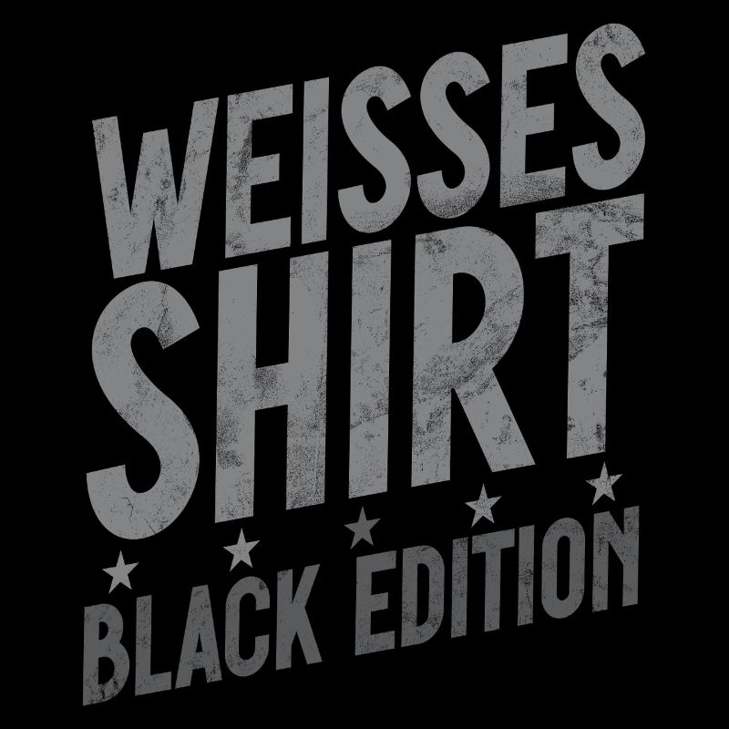 Chemise Blanche Édition Noire Drôle de Dicton
