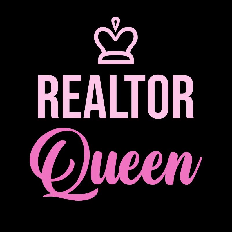 Real estate agent queen Pink Crown
