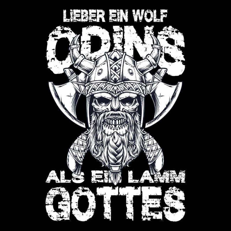 Lieber Ein Wolf Odins Als Ein Lamm Gottes Wikinger