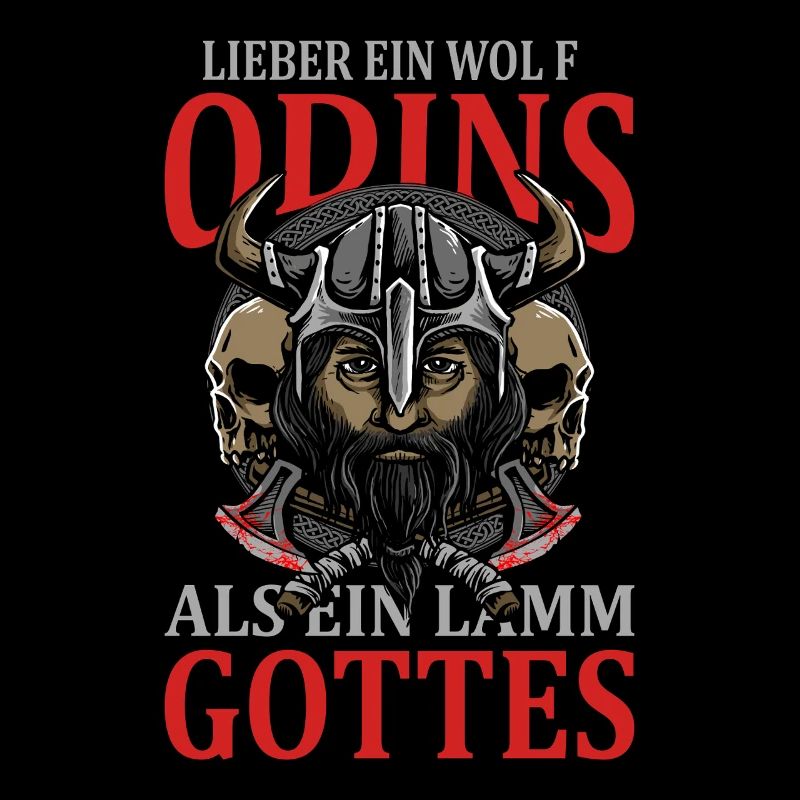 Lieber Ein Wolf Odins Als Ein Lamm Gottes Wikinger