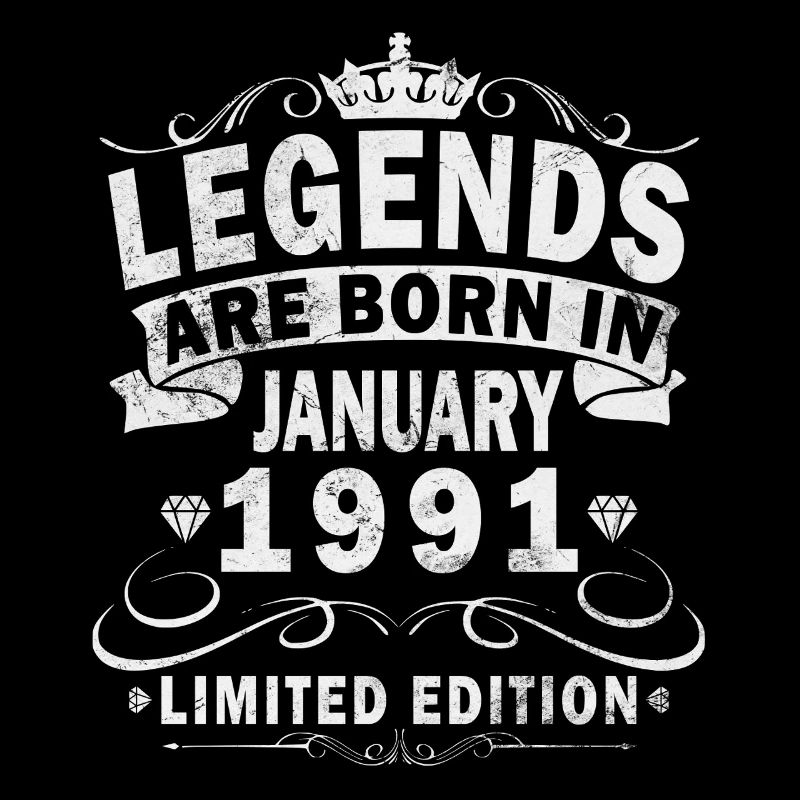 Légende du 35e anniversaire janvier 1991