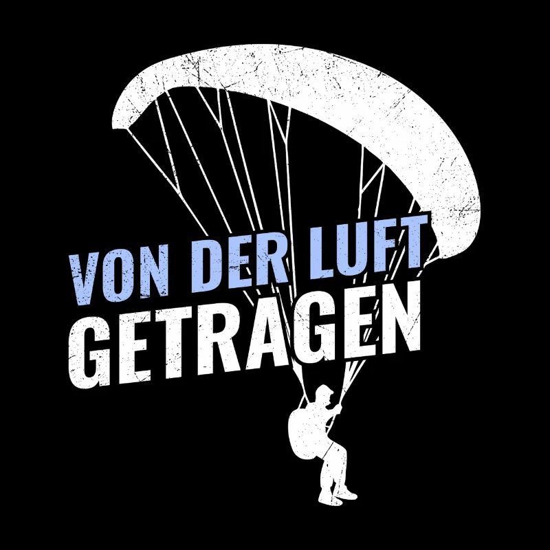 Gleitschirmflug VON DER LUFT GETRAGEN Lustiges