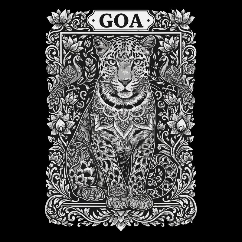 Goa Leopard Mandala