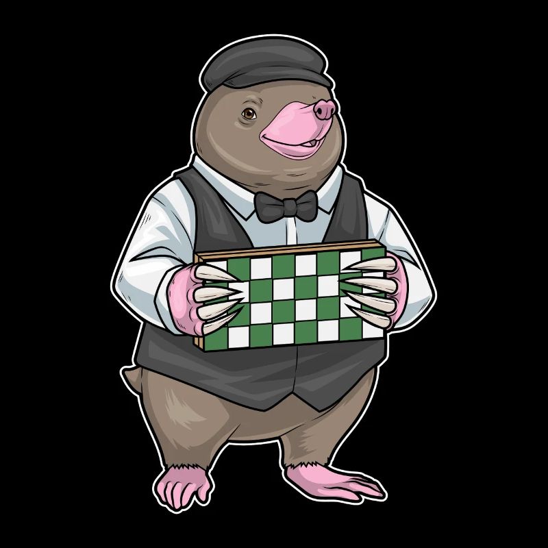 Mole Chessboard Chess Board Game