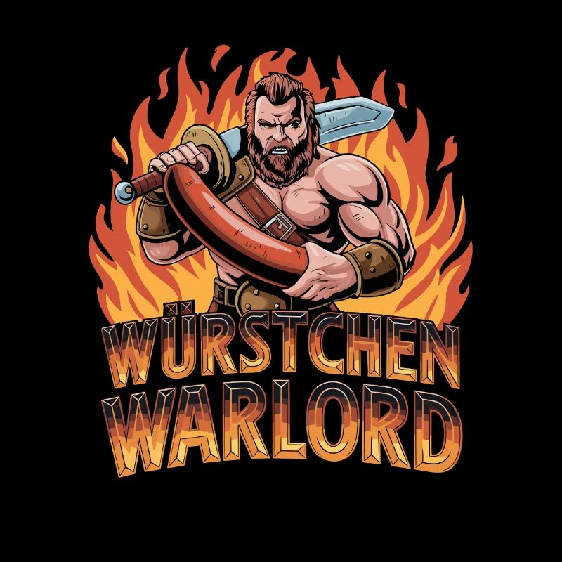 Sausage Warlord Grill Master Barbecue Sausage