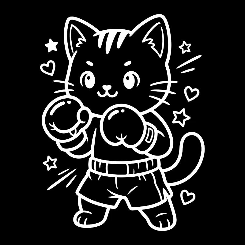 Boxen Kawaii Katze