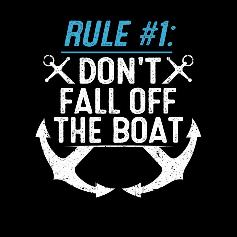 Fall nicht vom Boot