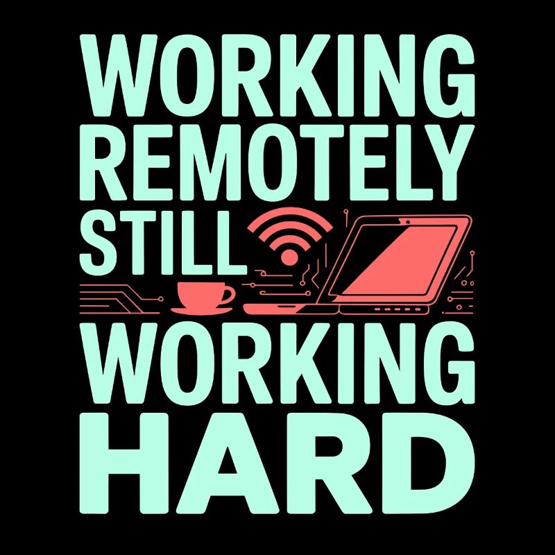Remote Developer Working Remotely Web Programmer