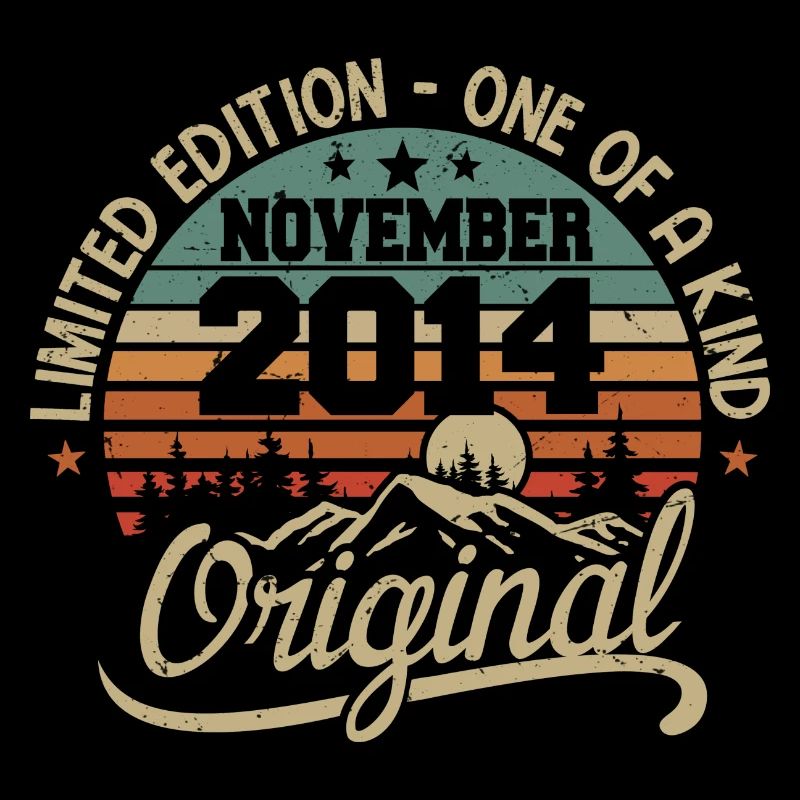 Retro November - November 2014 Geburtstagsgeschenk