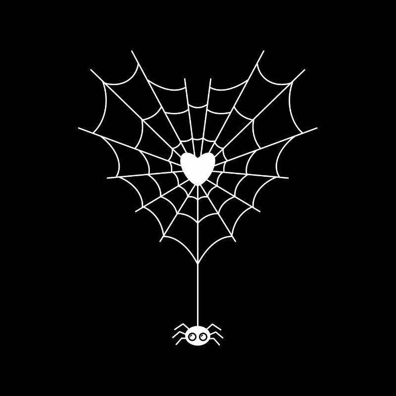 Spider in spider web