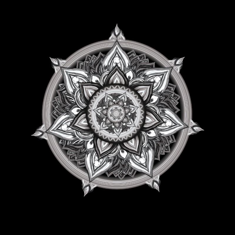 Inner Compass – Calm Symbolic Art