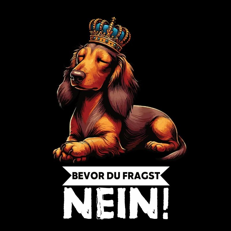 Bevor Du Fragst Nein Langhaardackel Dackel Teckel