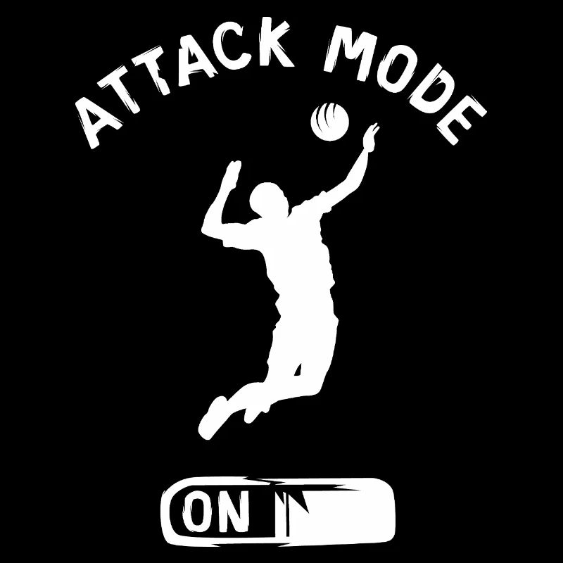 mode attaque Volley-ball - Joueurs de beach-volley