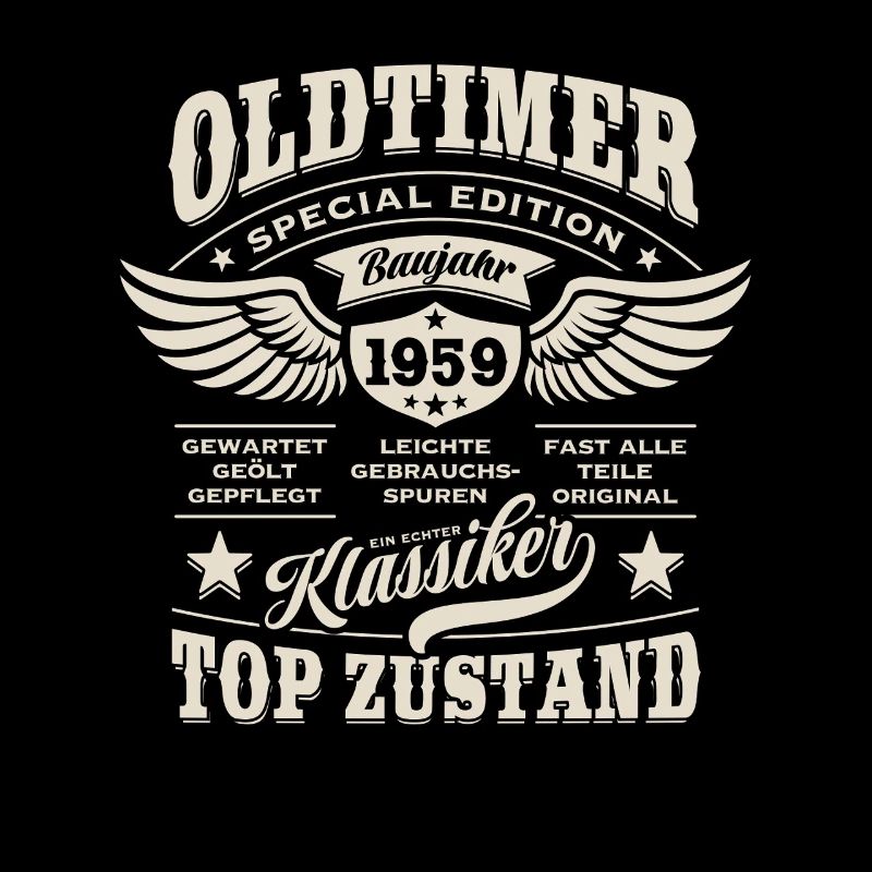 Oldtimer Baujahr 1959 - Geburtstag - Geschenk