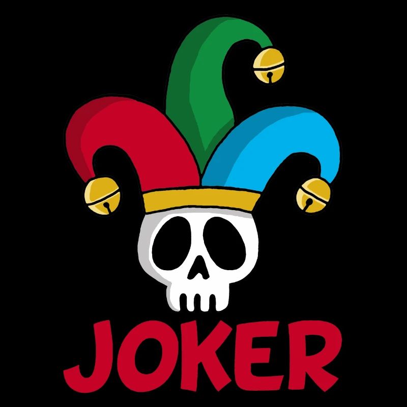 Joker und Schädel