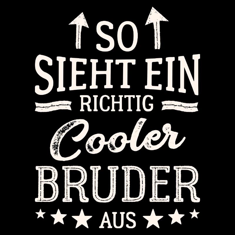 So sieht ein richtig cooler Bruder aus