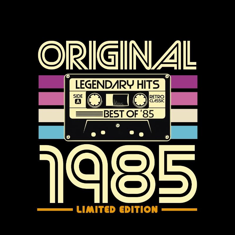 Original 1985 Cassette Retro Tee