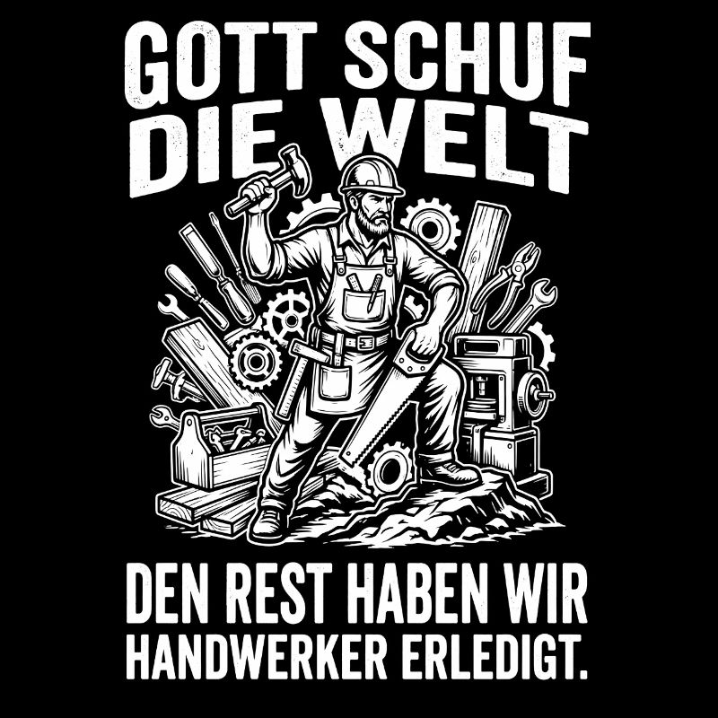 Stolzer Handwerker Beruf Geschenk Handwerk