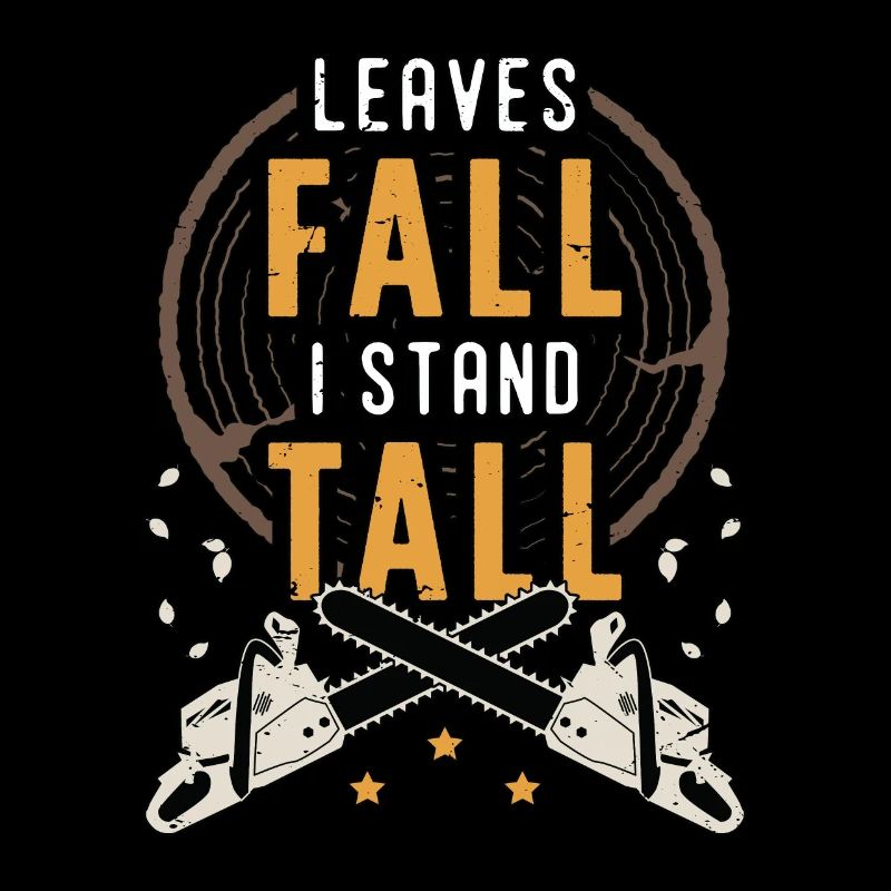 Tree Surgeon Leaves Fall I Stand Tall Tree Climber