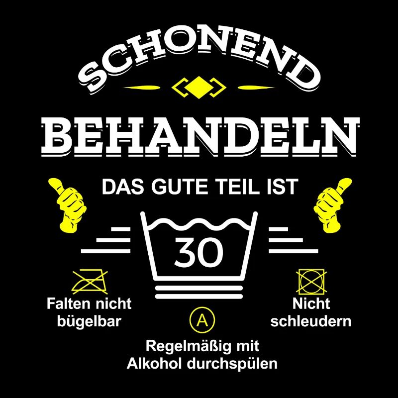 SCHONEND BEHANDELN 30. GEBURTSTAG