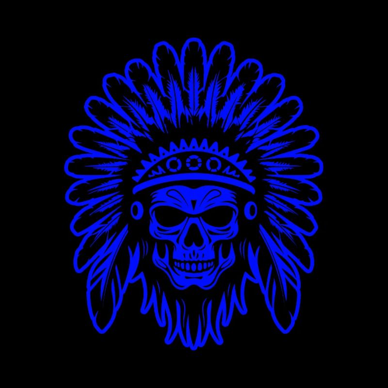 Apache Skull Indian