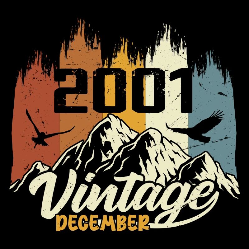Geburtstagsgeschenk geboren im Dezember 2001
