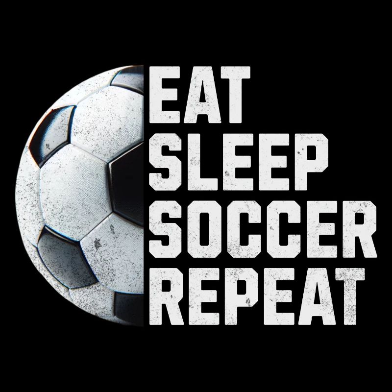 MANGEZ DORMIR SOCCER RÉPÉTER