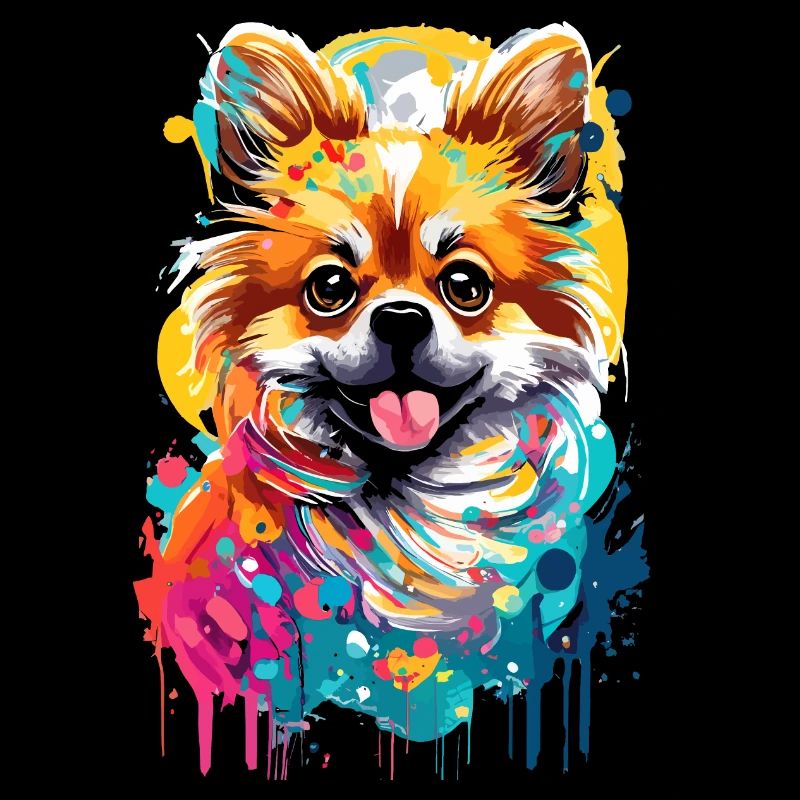 Deutscher Spitz - Zwergspitz Pomeranian Hund