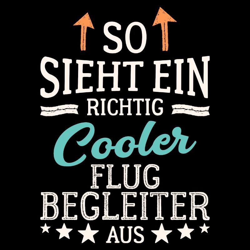 So sieht ein richtig cooler Flugbegleiter aus
