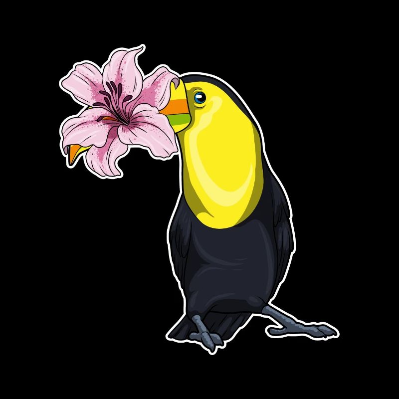 Toucan Fleurs de lys