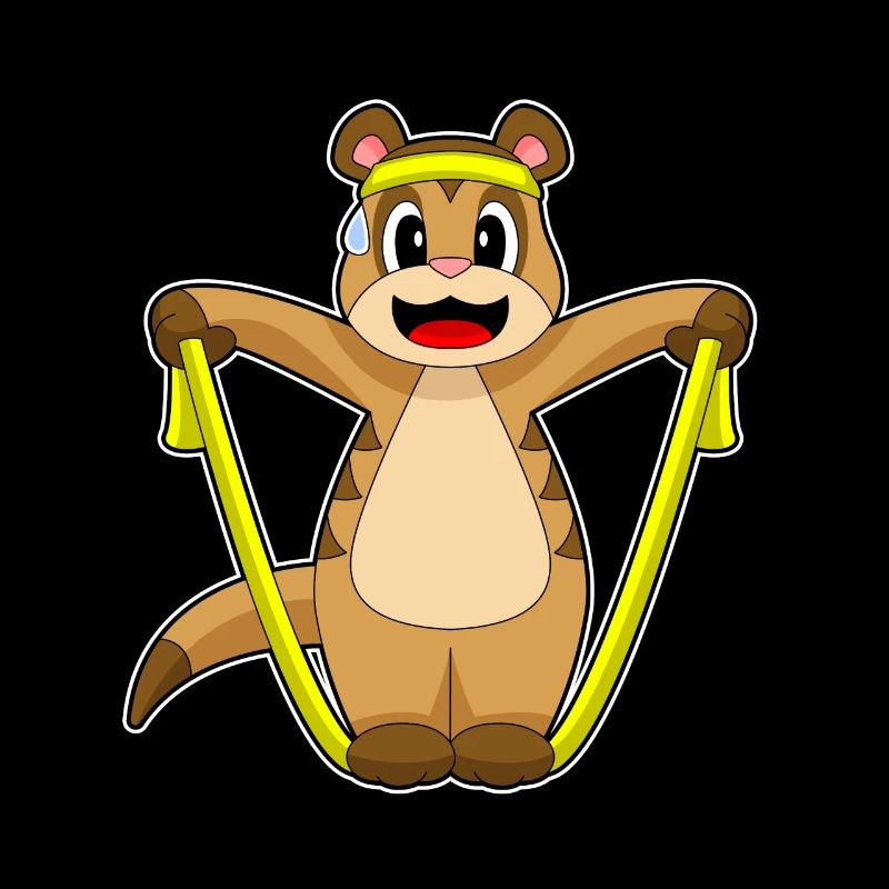 Suricate Corde à sauter