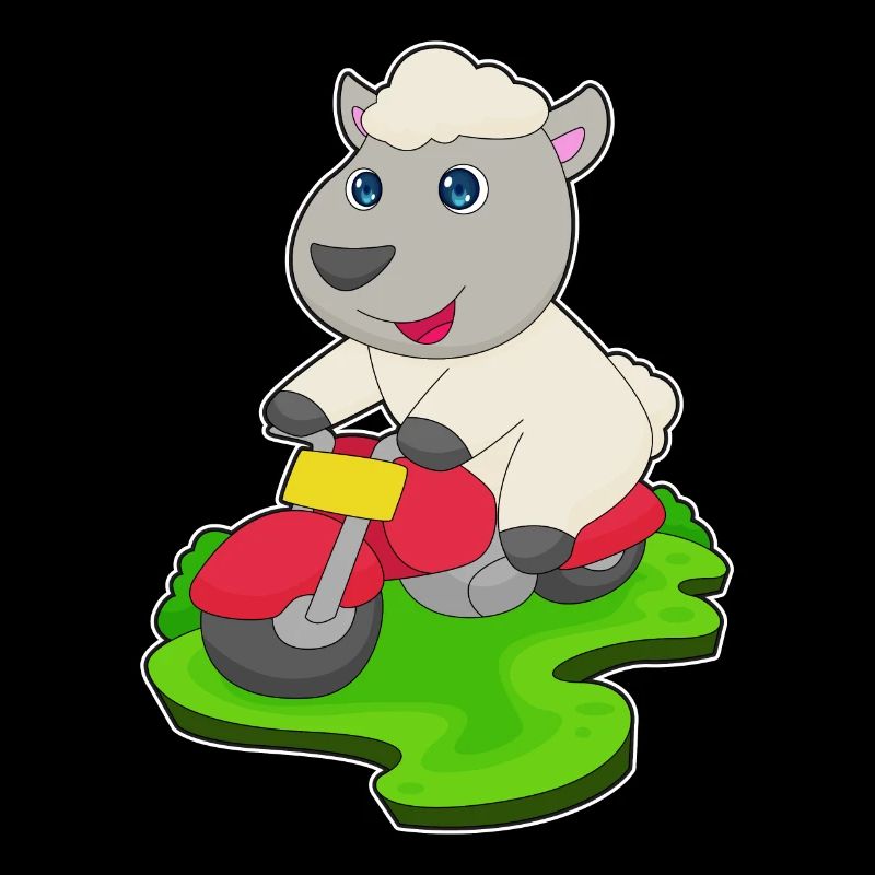 Schaf Motorroller