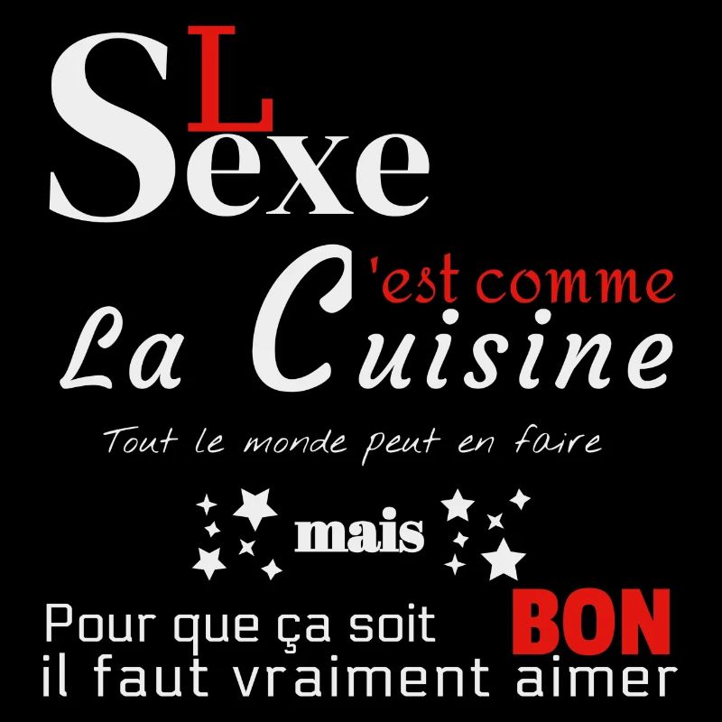 Le Sexe c'est comme la cuisine!