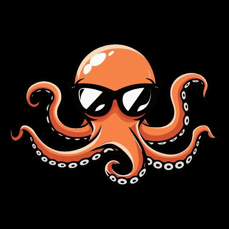 Octopus Cool Comic