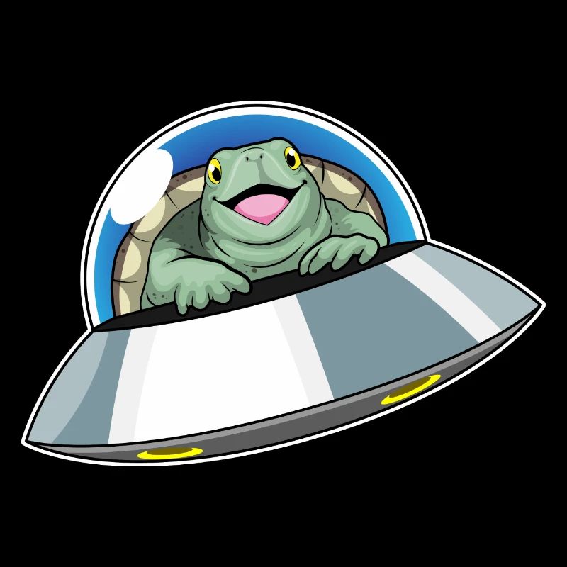 Turtle Spaceship Space